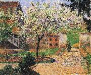 Camille Pissarro Flowering Plum Tree Eragny Germany oil painting artist